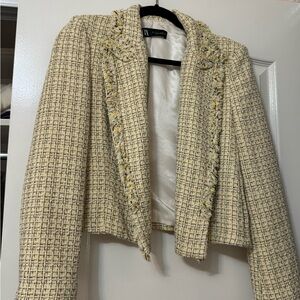 Zara Tweed Blazer
